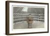 Interior of Cell House, Joliet Prison-null-Framed Art Print