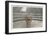 Interior of Cell House, Joliet Prison-null-Framed Art Print