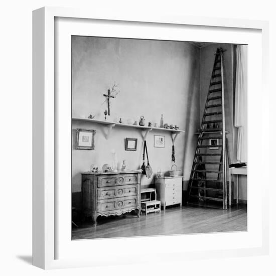 Interior of Cezanne's Studio at Aix-En-Provence, circa 1900-02-null-Framed Giclee Print