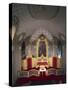 Interior of Chapel of Royal Castle of Moncalieri, Italy-null-Stretched Canvas