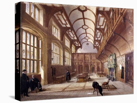 Interior of Charterhouse, London, 1885-John Crowther-Stretched Canvas