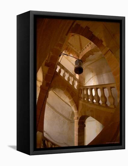 Interior of Chateau de Cormatin, Burgundy, France-Lisa S. Engelbrecht-Framed Stretched Canvas