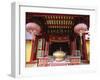 Interior of Chinese Temple in Sibu, a Port on the Rajang River in Sarawak, Malaysia, Southeast Asia-Robert Francis-Framed Photographic Print