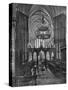 Interior of Christ Church Cathedral, Dublin, Ireland, 1924-1926-Valentine & Sons-Stretched Canvas