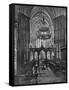 Interior of Christ Church Cathedral, Dublin, Ireland, 1924-1926-Valentine & Sons-Framed Stretched Canvas