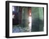 Interior of Christian Church of Bieta Medani Alem, Lalibela, Unesco World Heritage Site, Ethiopia-Bruno Barbier-Framed Photographic Print