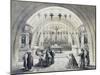 Interior of Church of Holy Sepulchre-null-Mounted Giclee Print