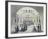 Interior of Church of Holy Sepulchre-null-Framed Giclee Print