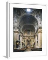 Interior of Church of San Filippo Neri, Casale Monferrato, Italy-null-Framed Giclee Print