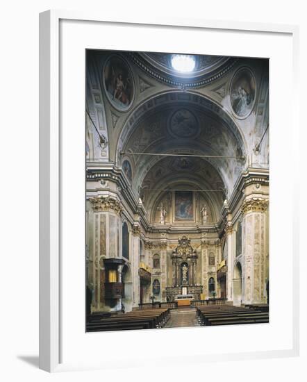 Interior of Church of San Filippo Neri, Casale Monferrato, Italy-null-Framed Giclee Print
