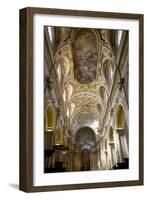 Interior of Church of San Luigi Dei Francesi, Rome, Lazio, Italy, Europe-Peter-Framed Photographic Print