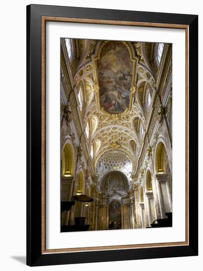 Interior of Church of San Luigi Dei Francesi, Rome, Lazio, Italy, Europe-Peter-Framed Photographic Print