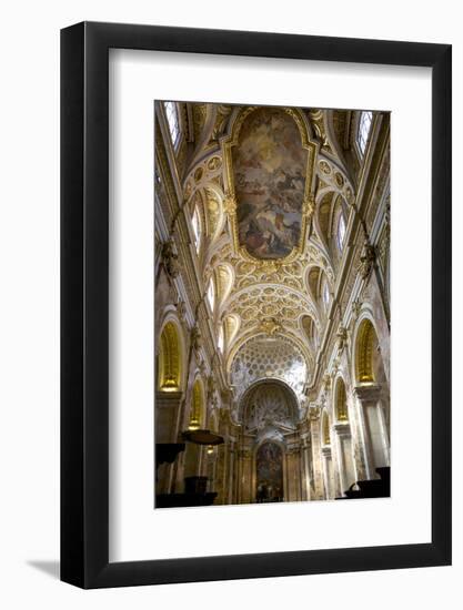 Interior of Church of San Luigi Dei Francesi, Rome, Lazio, Italy, Europe-Peter-Framed Photographic Print