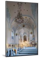 Interior of Church of St. Elizabeth (Blue Church), Bratislava, Slovakia, Europe-Ian Trower-Mounted Photographic Print