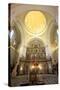 Interior of Church of St. Nicholas, Kotor, Montenegro, Europe-Neil Farrin-Stretched Canvas