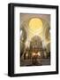 Interior of Church of St. Nicholas, Kotor, Montenegro, Europe-Neil Farrin-Framed Photographic Print