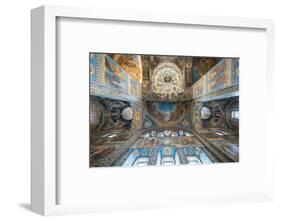 Interior of Church of the Savior on Spilled Blood, St. Petersburg, Russia-Ben Pipe-Framed Photographic Print