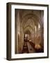 Interior of Cistercian Monastery Church at Soro-null-Framed Giclee Print
