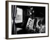 Interior of Class a Steam Locomotive with Fireman's Perch at Norfolk and Western Rail Yard-Walker Evans-Framed Photographic Print