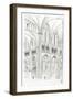 Interior of Cluny Cathedral-Eugene Emmanuel Viollet-le-Duc-Framed Premium Giclee Print