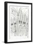 Interior of Cluny Cathedral-Eugene Emmanuel Viollet-le-Duc-Framed Giclee Print