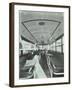 Interior of Coach Type Ambulance, Western Ambulance Station, Fulham, 1935-null-Framed Premium Photographic Print