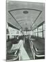 Interior of Coach Type Ambulance, Western Ambulance Station, Fulham, 1935-null-Mounted Premium Photographic Print