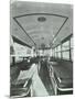 Interior of Coach Type Ambulance, Western Ambulance Station, Fulham, 1935-null-Mounted Photographic Print