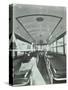 Interior of Coach Type Ambulance, Western Ambulance Station, Fulham, 1935-null-Stretched Canvas