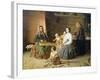 Interior of Cottage, 1868-Robert Wilhelm Ekman-Framed Giclee Print