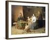 Interior of Cottage, 1868-Robert Wilhelm Ekman-Framed Giclee Print