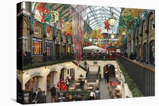 Interior of Covent Garden Market, London, 2010-Peter Thompson-Stretched Canvas