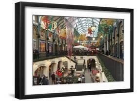 Interior of Covent Garden Market, London, 2010-Peter Thompson-Framed Photographic Print