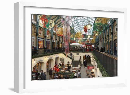 Interior of Covent Garden Market, London, 2010-Peter Thompson-Framed Photographic Print