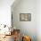 Interior of Craftsman House-null-Framed Stretched Canvas displayed on a wall