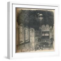 Interior of Crosby Hall, 1902-Thomas Robert Way-Framed Giclee Print