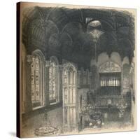 Interior of Crosby Hall, 1902-Thomas Robert Way-Stretched Canvas