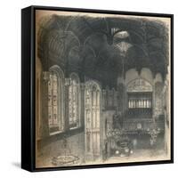 Interior of Crosby Hall, 1902-Thomas Robert Way-Framed Stretched Canvas