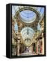 Interior of Cross Arcade, Leeds, West Yorkshire, England, Uk-Peter Richardson-Framed Stretched Canvas