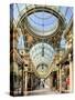 Interior of Cross Arcade, Leeds, West Yorkshire, England, Uk-Peter Richardson-Stretched Canvas