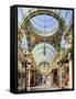 Interior of Cross Arcade, Leeds, West Yorkshire, England, Uk-Peter Richardson-Framed Stretched Canvas