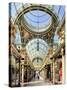 Interior of Cross Arcade, Leeds, West Yorkshire, England, Uk-Peter Richardson-Stretched Canvas