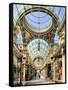 Interior of Cross Arcade, Leeds, West Yorkshire, England, Uk-Peter Richardson-Framed Stretched Canvas