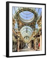 Interior of Cross Arcade, Leeds, West Yorkshire, England, Uk-Peter Richardson-Framed Photographic Print