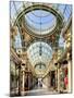 Interior of Cross Arcade, Leeds, West Yorkshire, England, Uk-Peter Richardson-Mounted Photographic Print