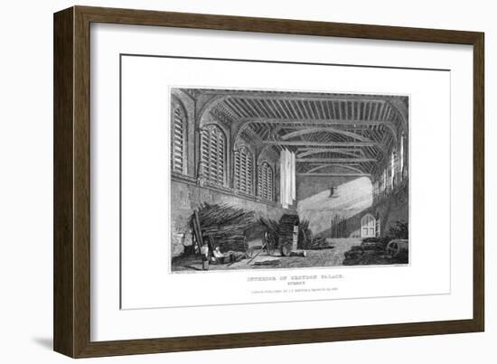 Interior of Croydon Palace, Surrey, 1829-James Lambert-Framed Giclee Print