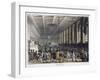 Interior of Custom House, London, 1808-Augustus Charles Pugin-Framed Giclee Print