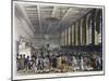 Interior of Custom House, London, 1808-Augustus Charles Pugin-Mounted Giclee Print