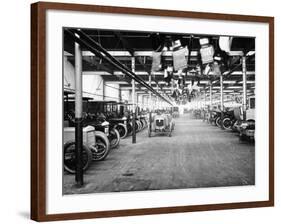 Interior of Daimler Factory, (1900s)-null-Framed Photographic Print