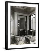 Interior of Den-null-Framed Photographic Print